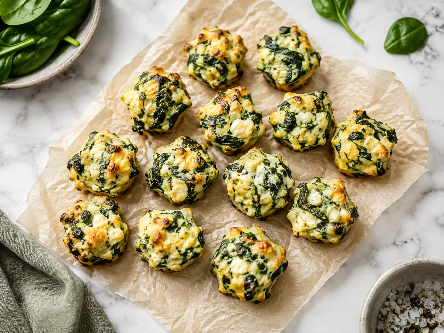 3-Ingredient Cottage Cheese & Spinach Cat Bites: a Wholesome Treat for Your Feline