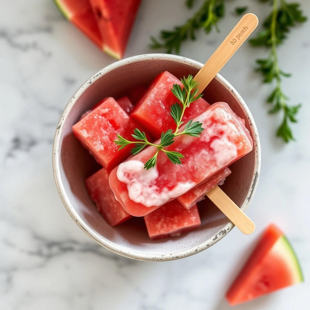3-Ingredient Watermelon Yogurt Pupsicles: A Cooling Summer Treat step 1