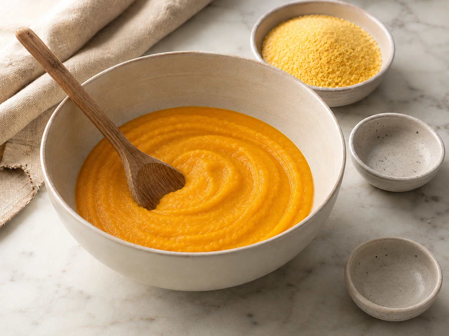 Air-Fried Butternut Squash Polenta Fingers for Dogs step 2
