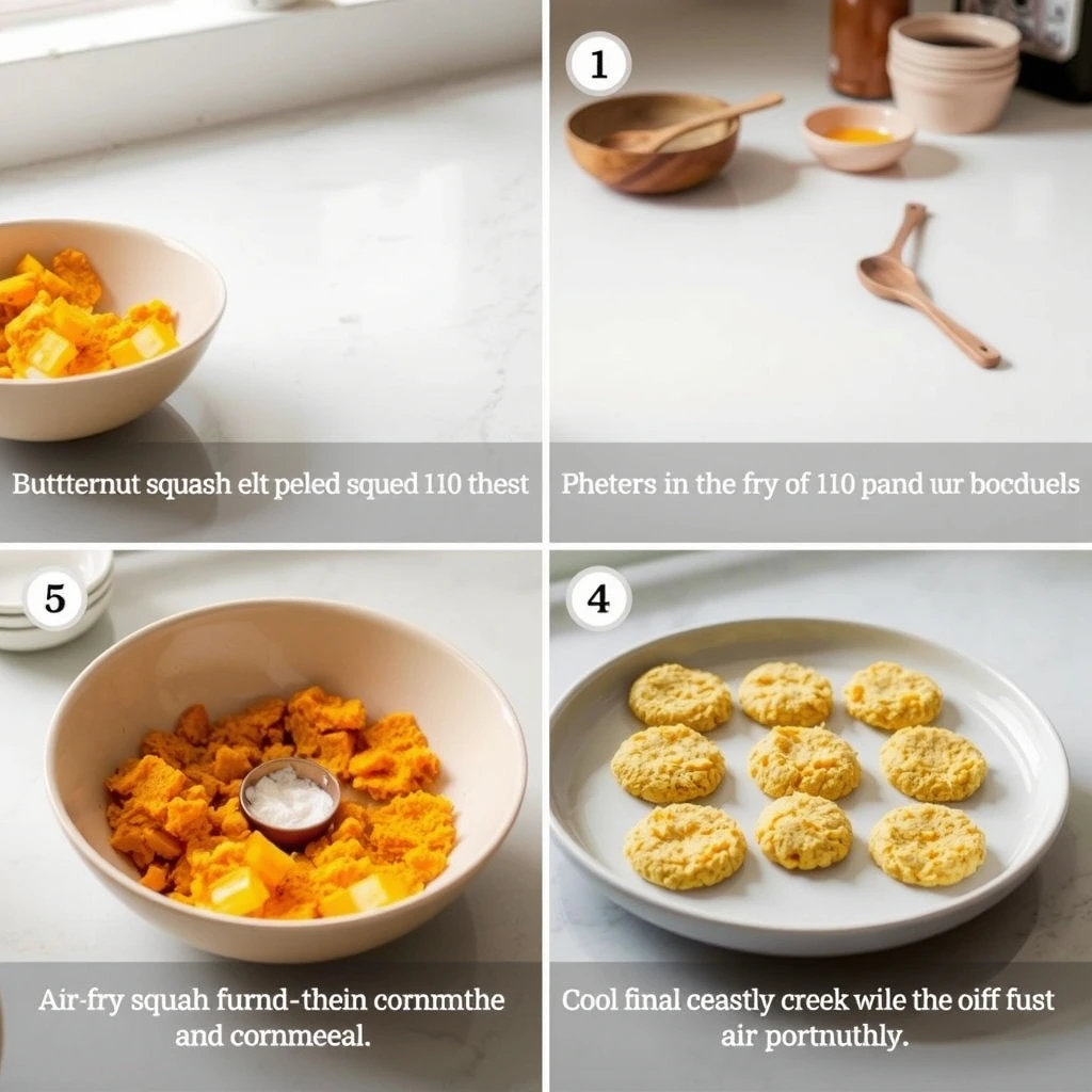 Air-Fried Butternut Squash Polenta Fingers for Dogs step 5