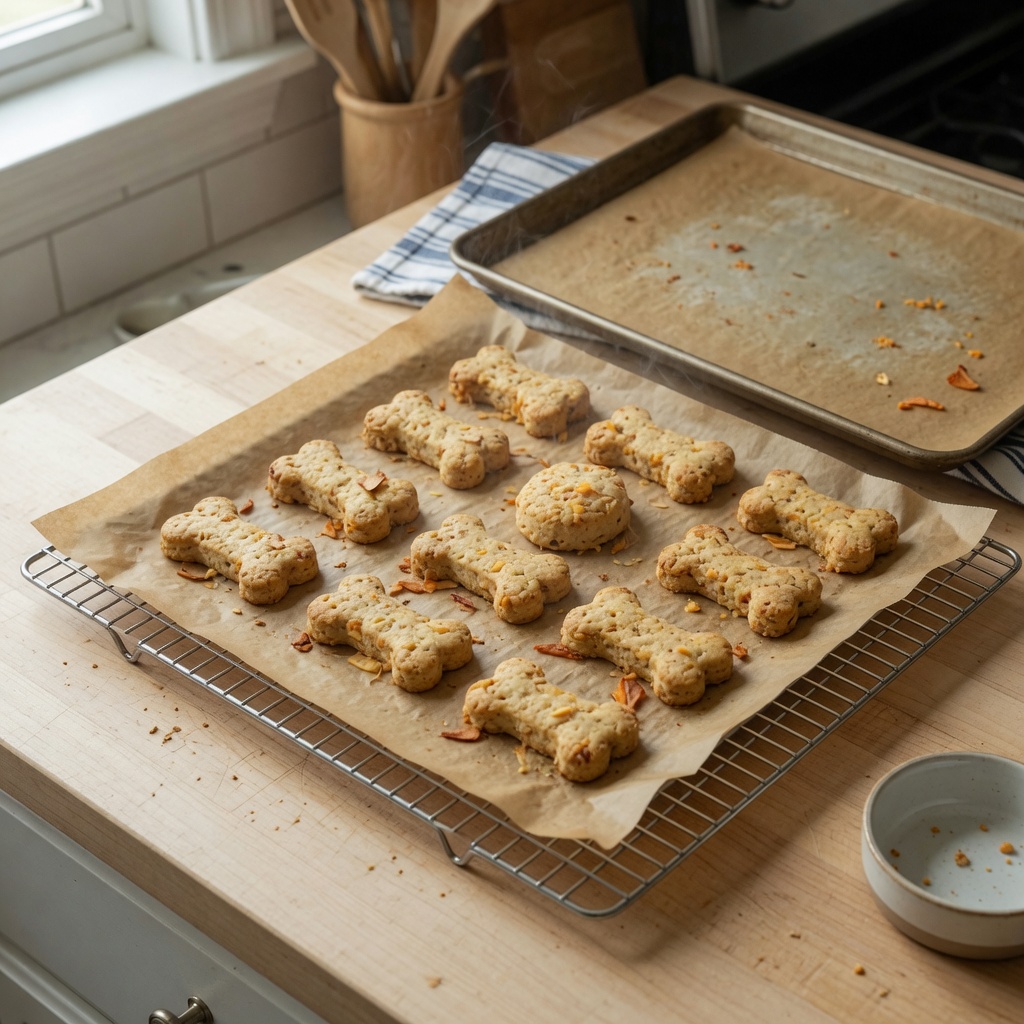 Apple Cheddar Dog Biscuits for Holiday Gifting step 7