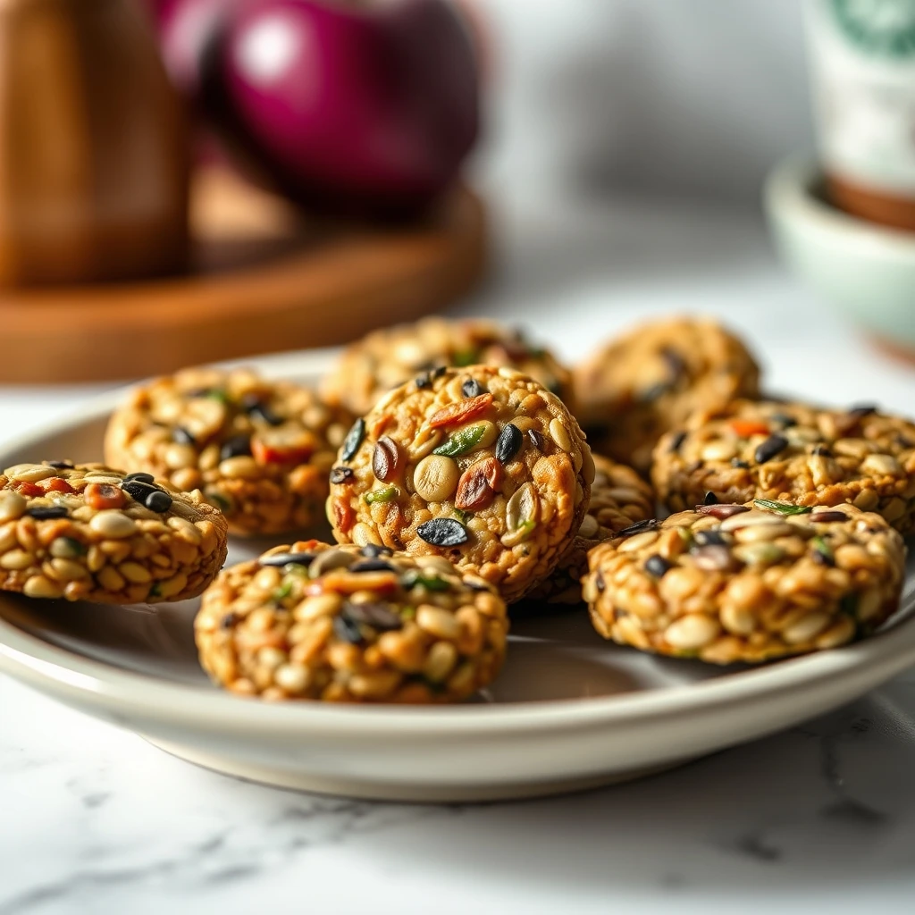 Baked Foraging Seed & Veggie Disks: Engaging Treats for Happy Pets step 2