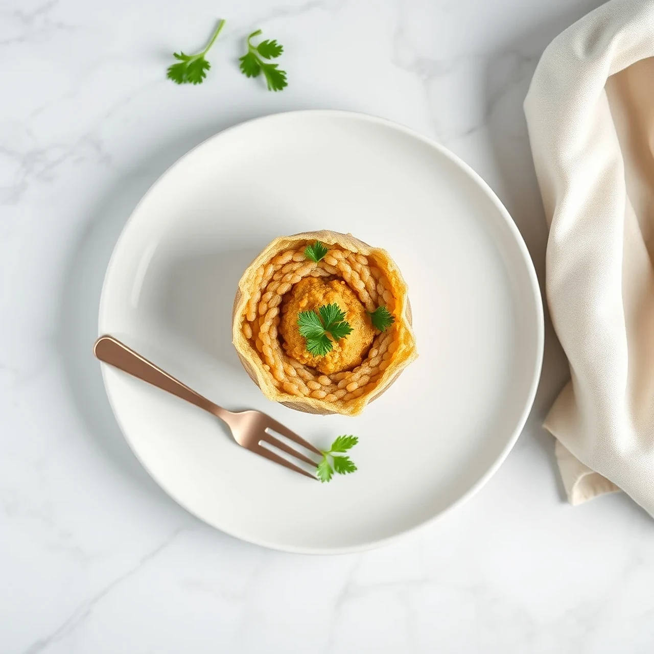 Baked Millet and Parsley Nests: a Foraging Delight for Small Pets