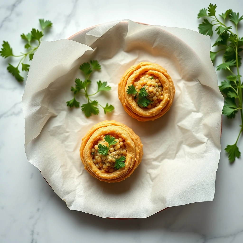 Baked Millet and Parsley Nests: A Foraging Delight for Small Pets step 3