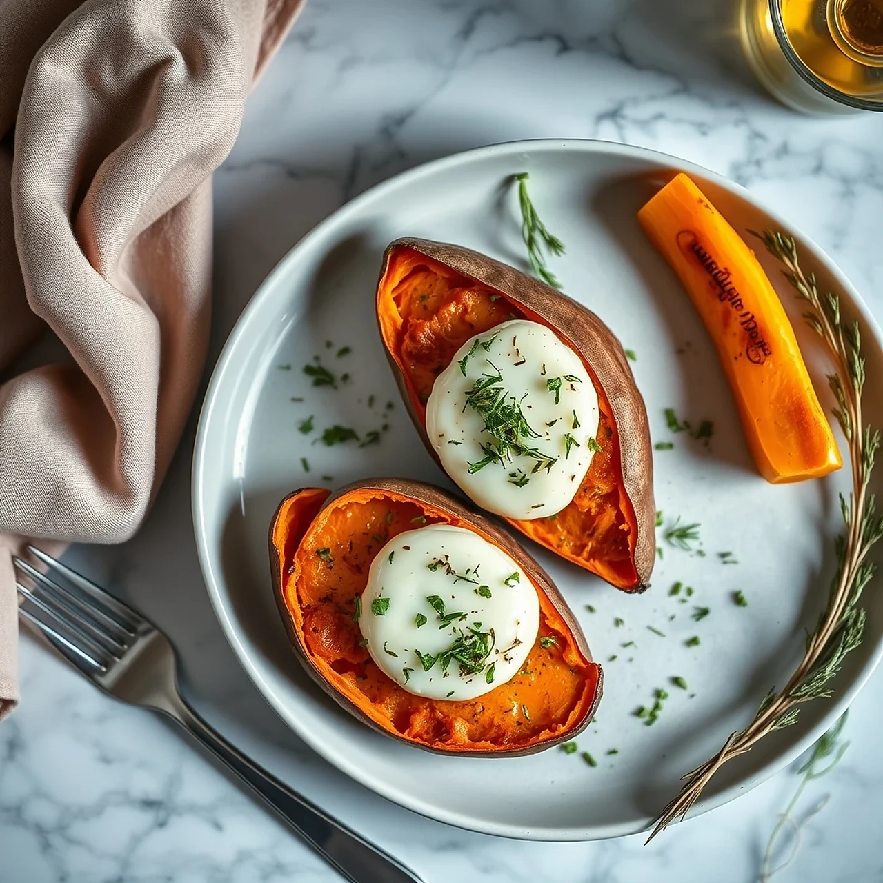 Baked Sweet Potato & Herb Medallions: a Wholesome Treat for Dogs, Rabbits, and Small Pets