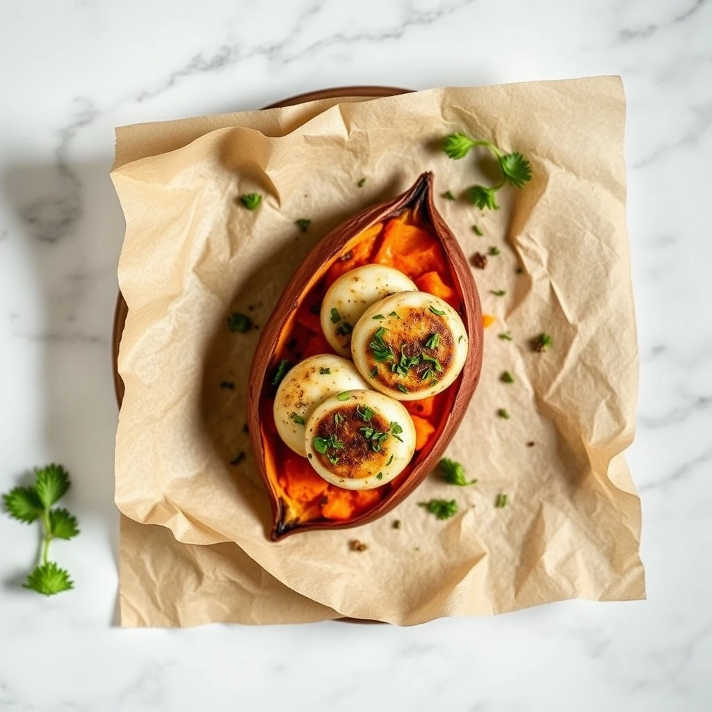 Baked Sweet Potato & Herb Medallions: A Wholesome Treat for Dogs, Rabbits, and Small Pets step 3
