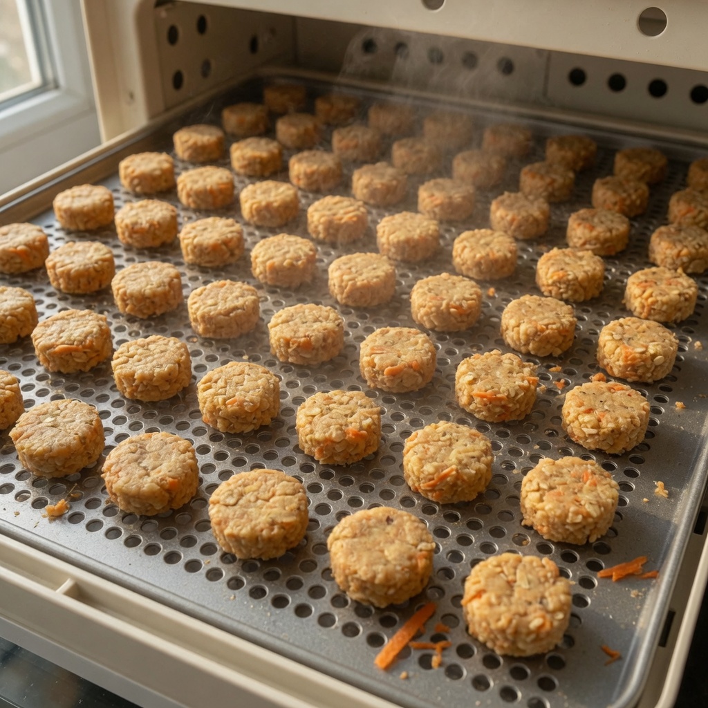 Banana Carrot Pellet Nuggets for Rabbits step 7