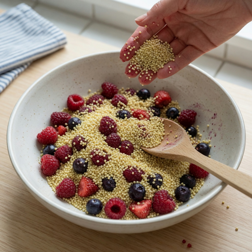 Berry Millet Bird Snack step 5