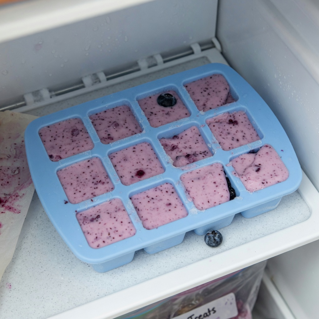 Berry Yogurt Freezies step 6