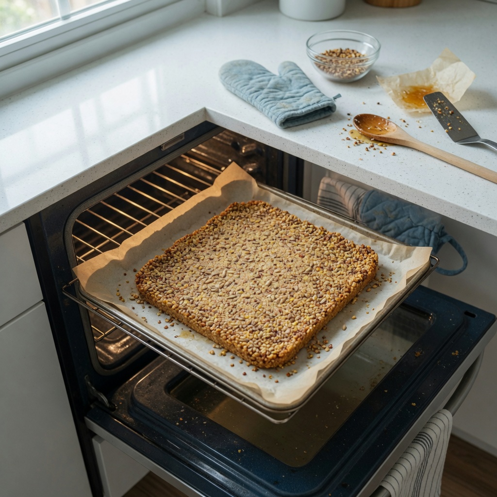 Simple Birdseed Honey Flour Bars for Your Birds step 6