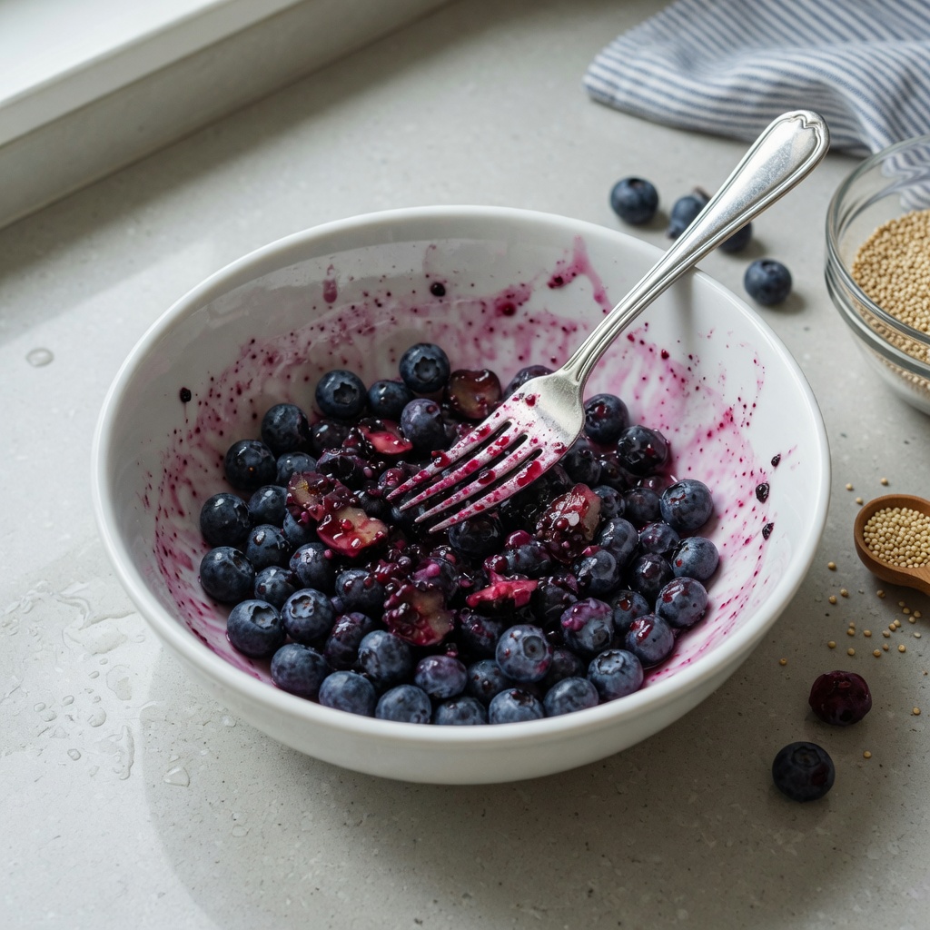 Blueberry Quinoa Dog Bites step 2