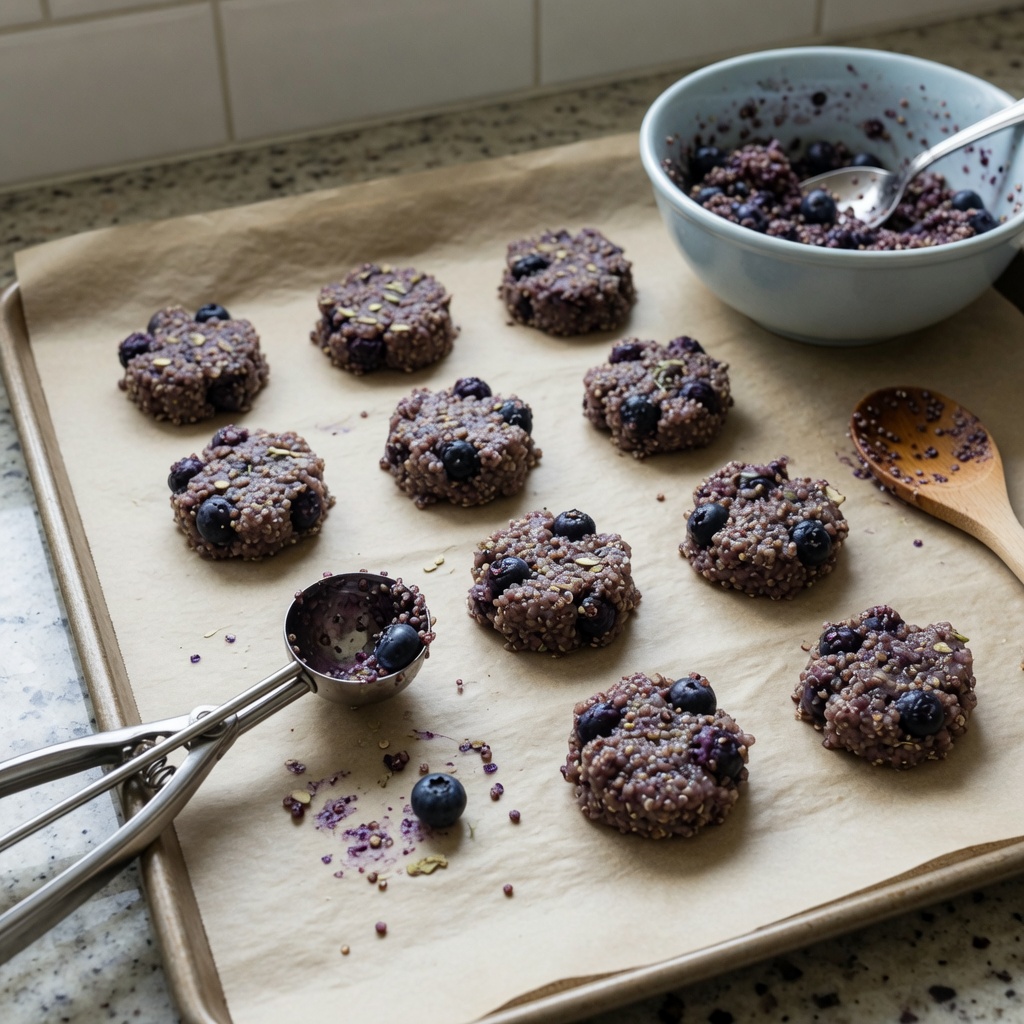 Blueberry Quinoa Dog Bites step 5