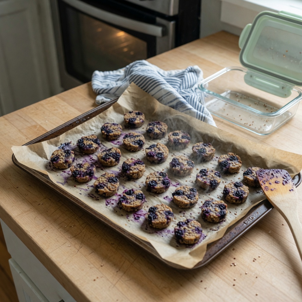 Blueberry Quinoa Dog Bites step 7