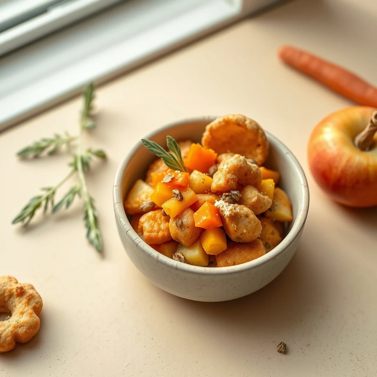 Carrot Apple Bird Snack Cup