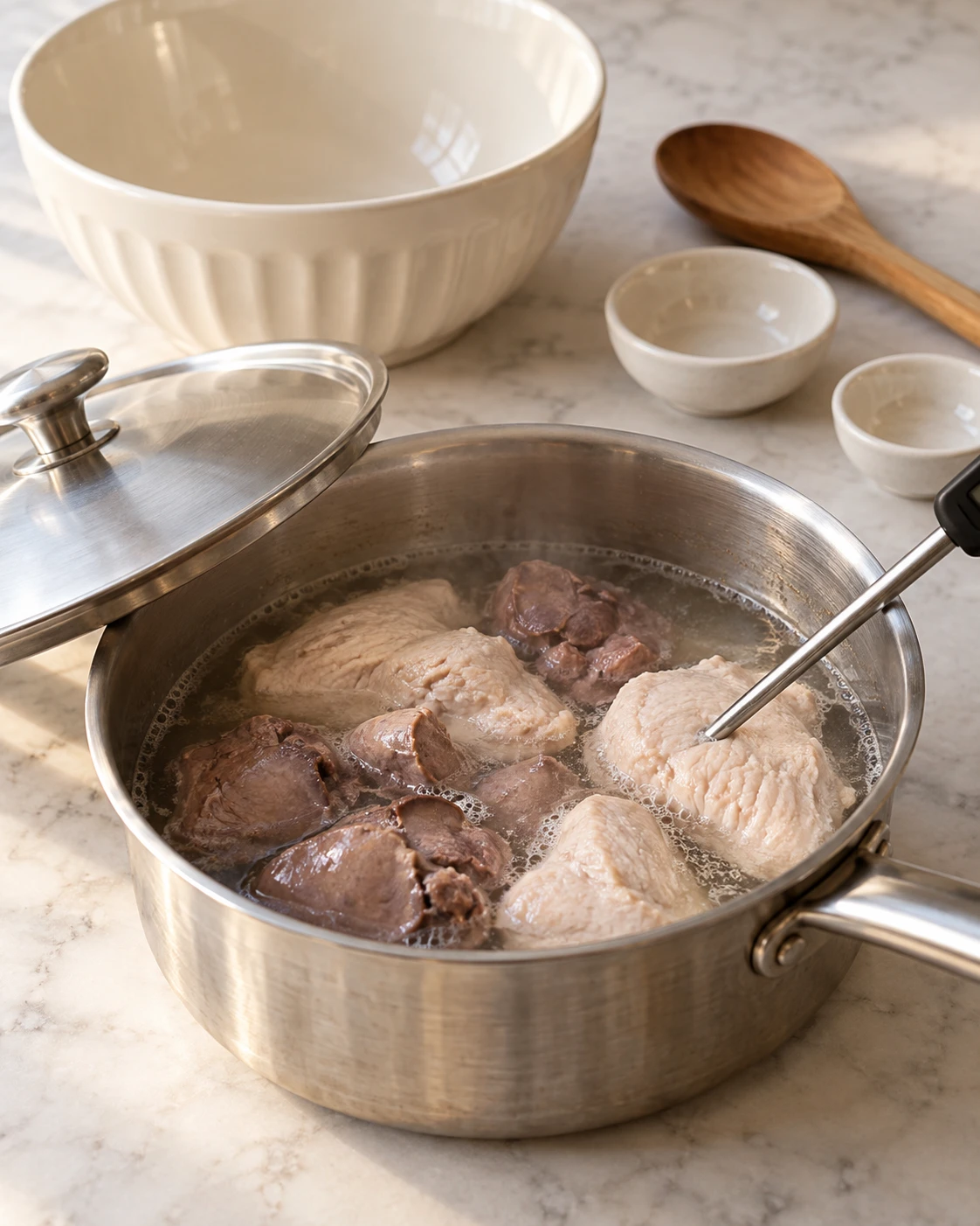 Cats Turkey Liver Pate Topper step 1