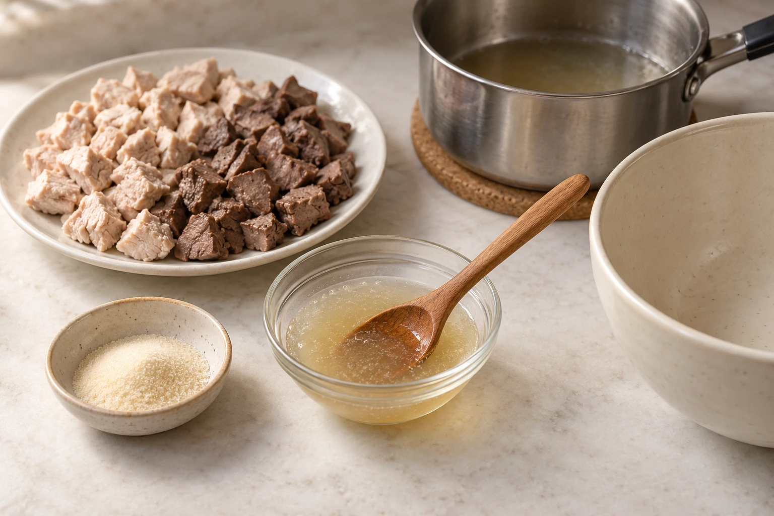 Cats Turkey Liver Pate Topper step 3