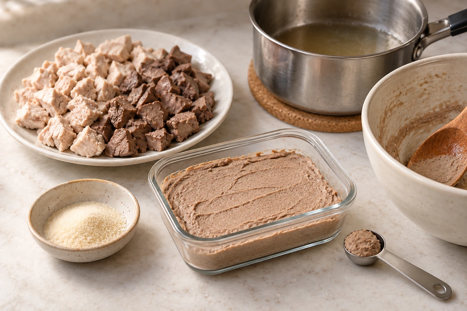 Cats Turkey Liver Pate Topper step 5