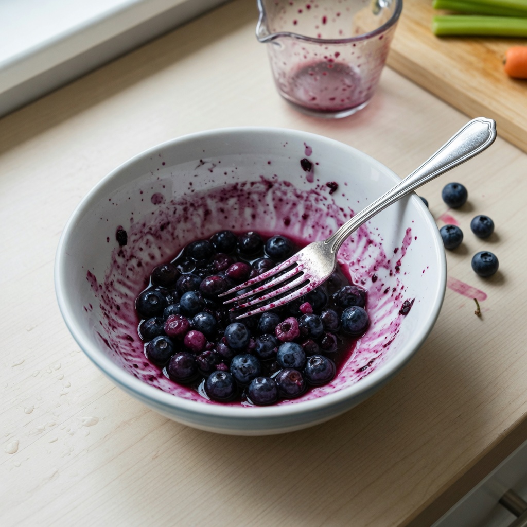 No-Bake Celery Blueberry Rabbit Bites step 3