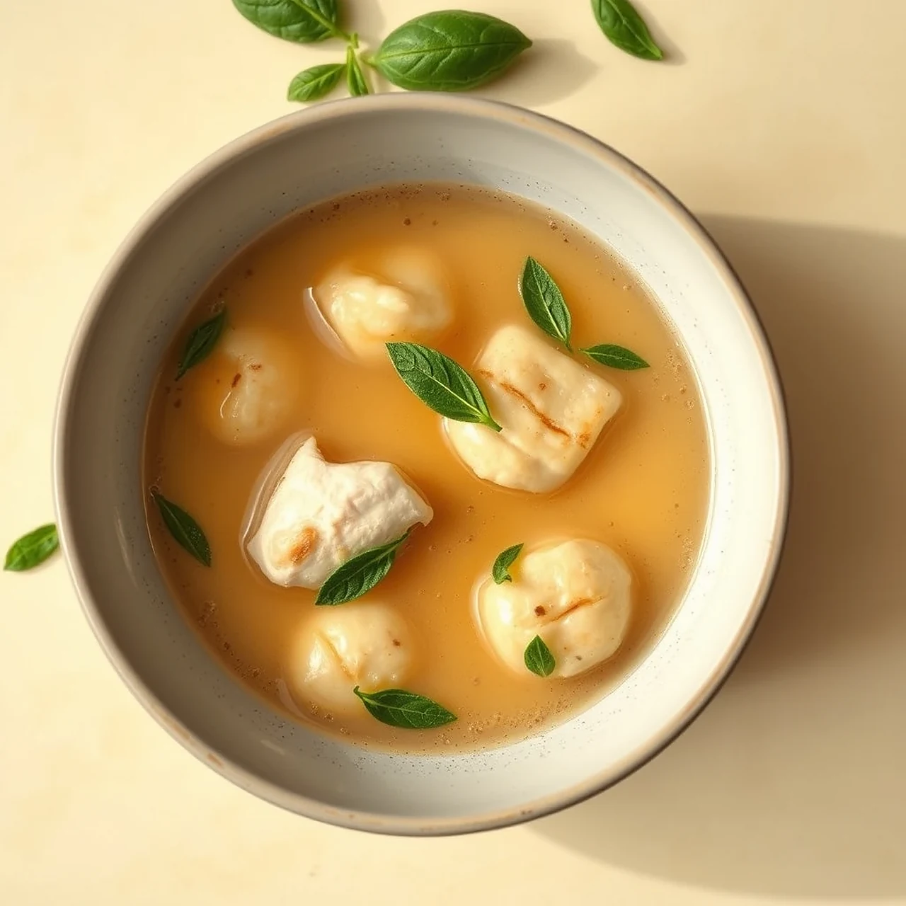 Chicken & Basil Broth Pops: a Refreshing Frozen Treat for Dogs and Cats