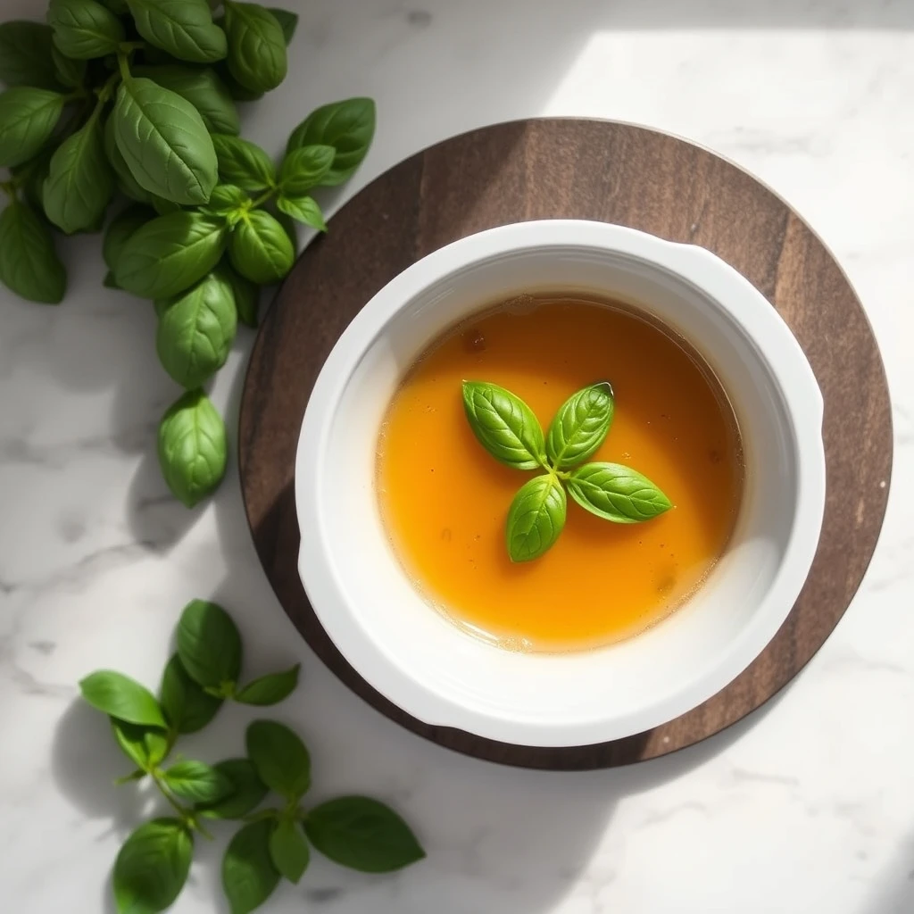 Chicken & Basil Broth Pops: a Refreshing Frozen Treat for Dogs and Cats step 5