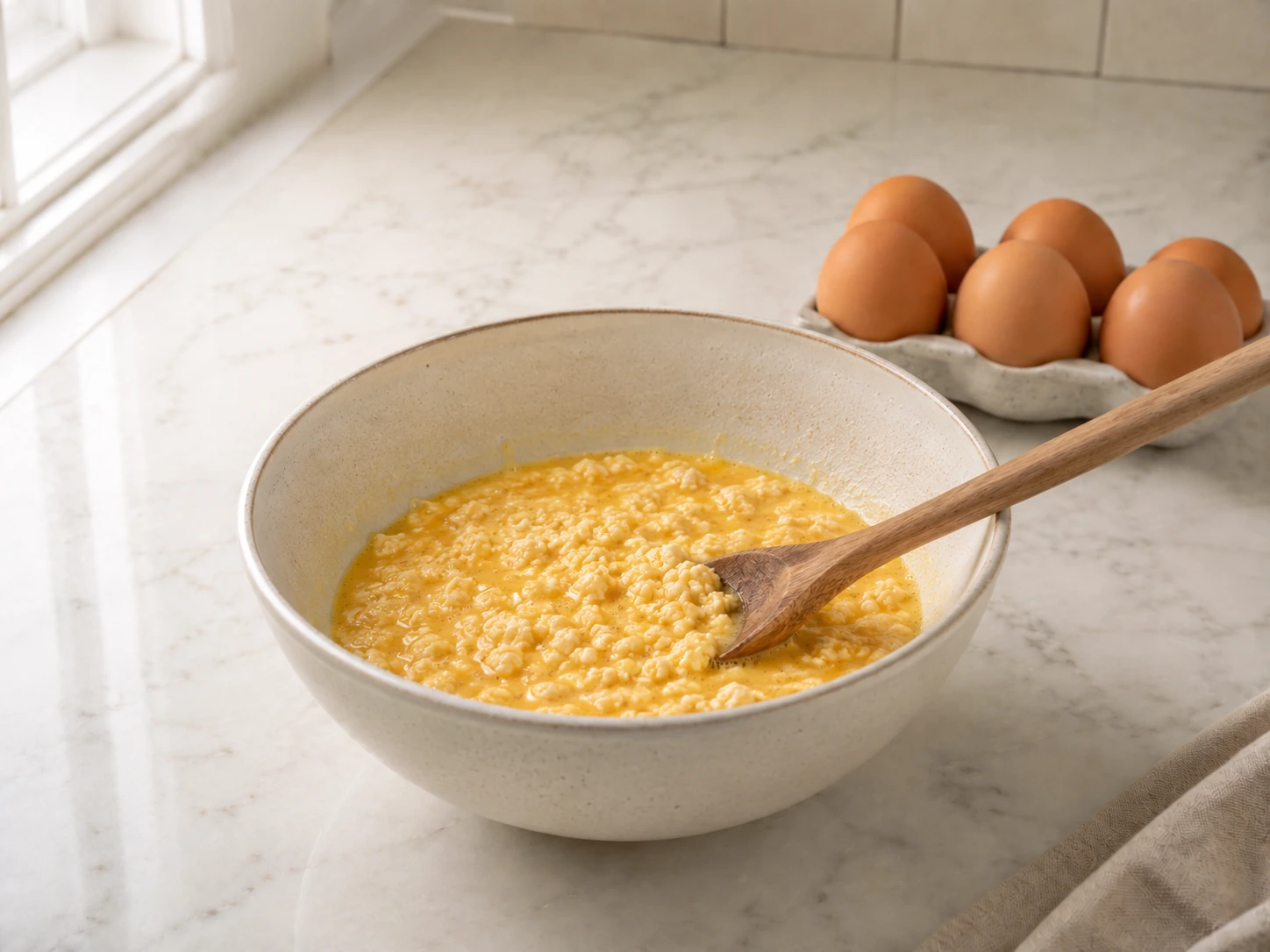 Chicken and Egg Mini Frittata Cups for Cats step 3