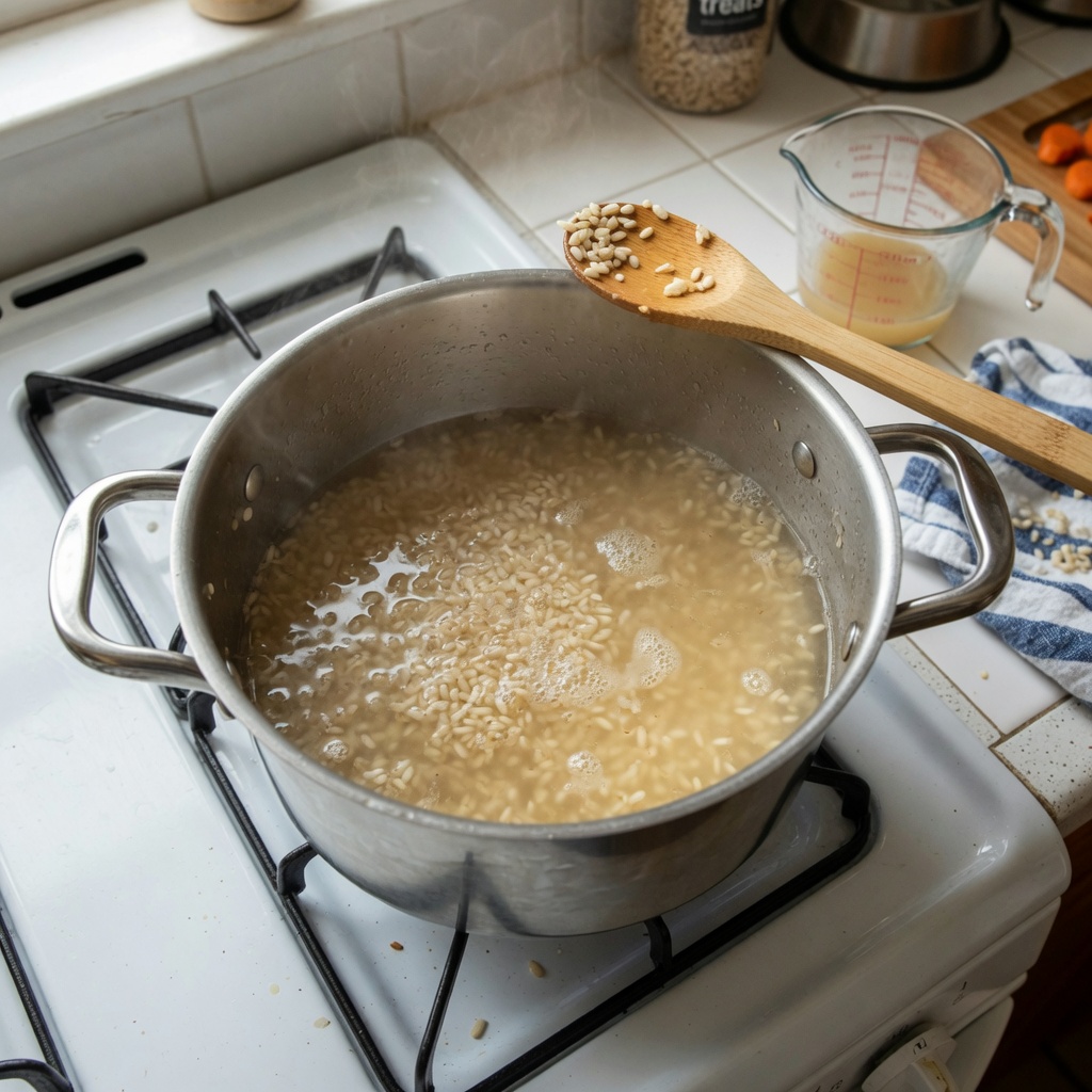 Chicken Brown Rice Medley Dog Food Topper step 2
