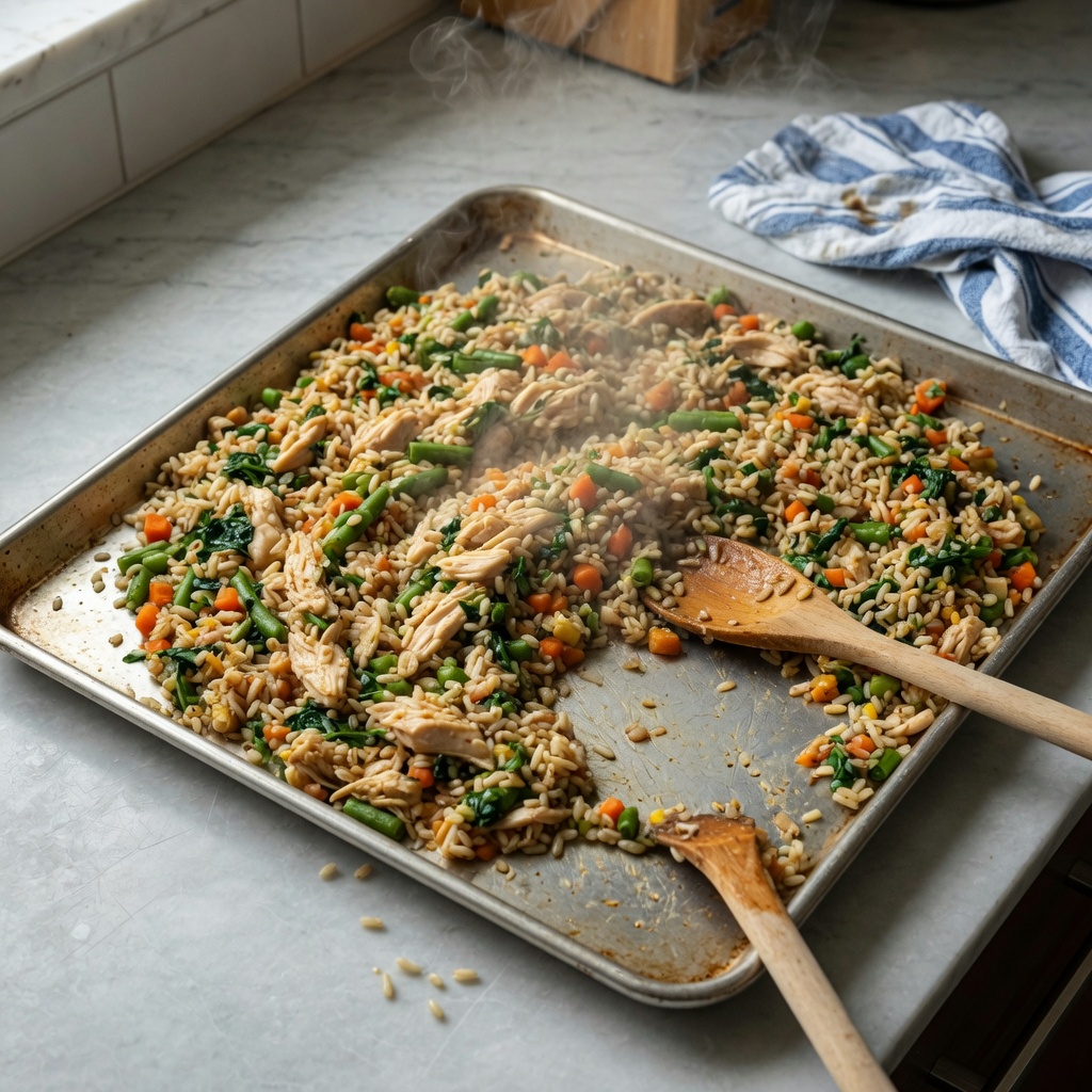 Chicken Brown Rice Medley Dog Food Topper step 6