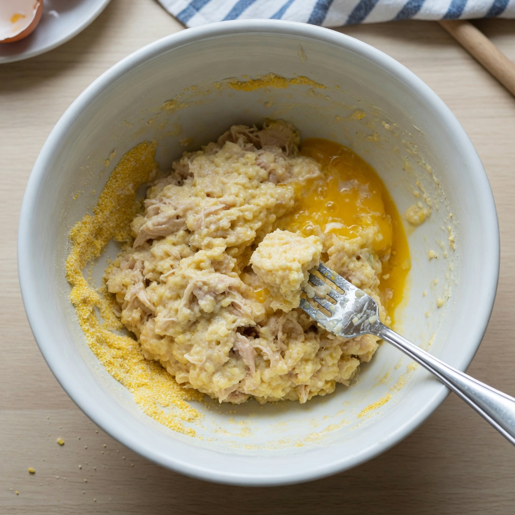Three-Ingredient Chicken Cornmeal Cat Treats step 4