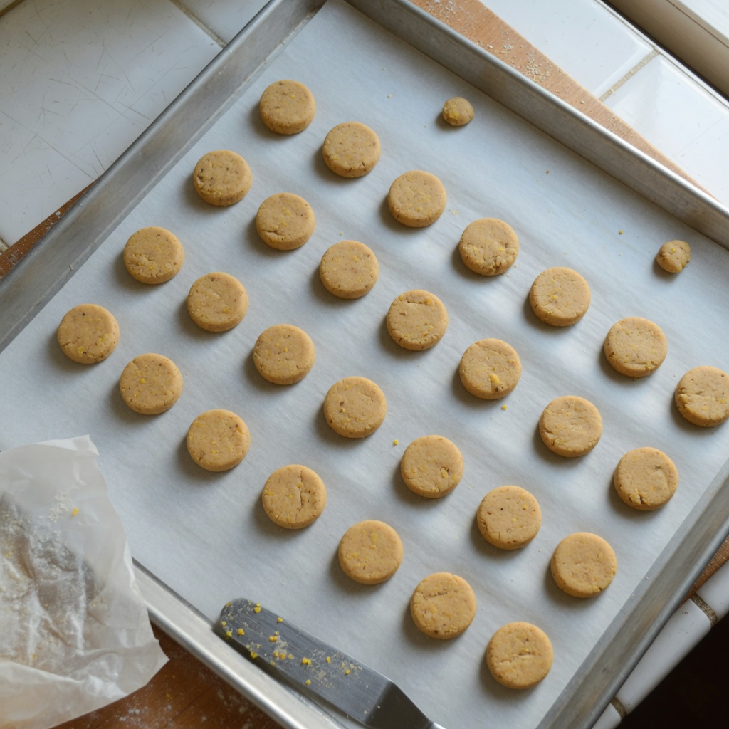 Three-Ingredient Chicken Cornmeal Cat Treats step 6