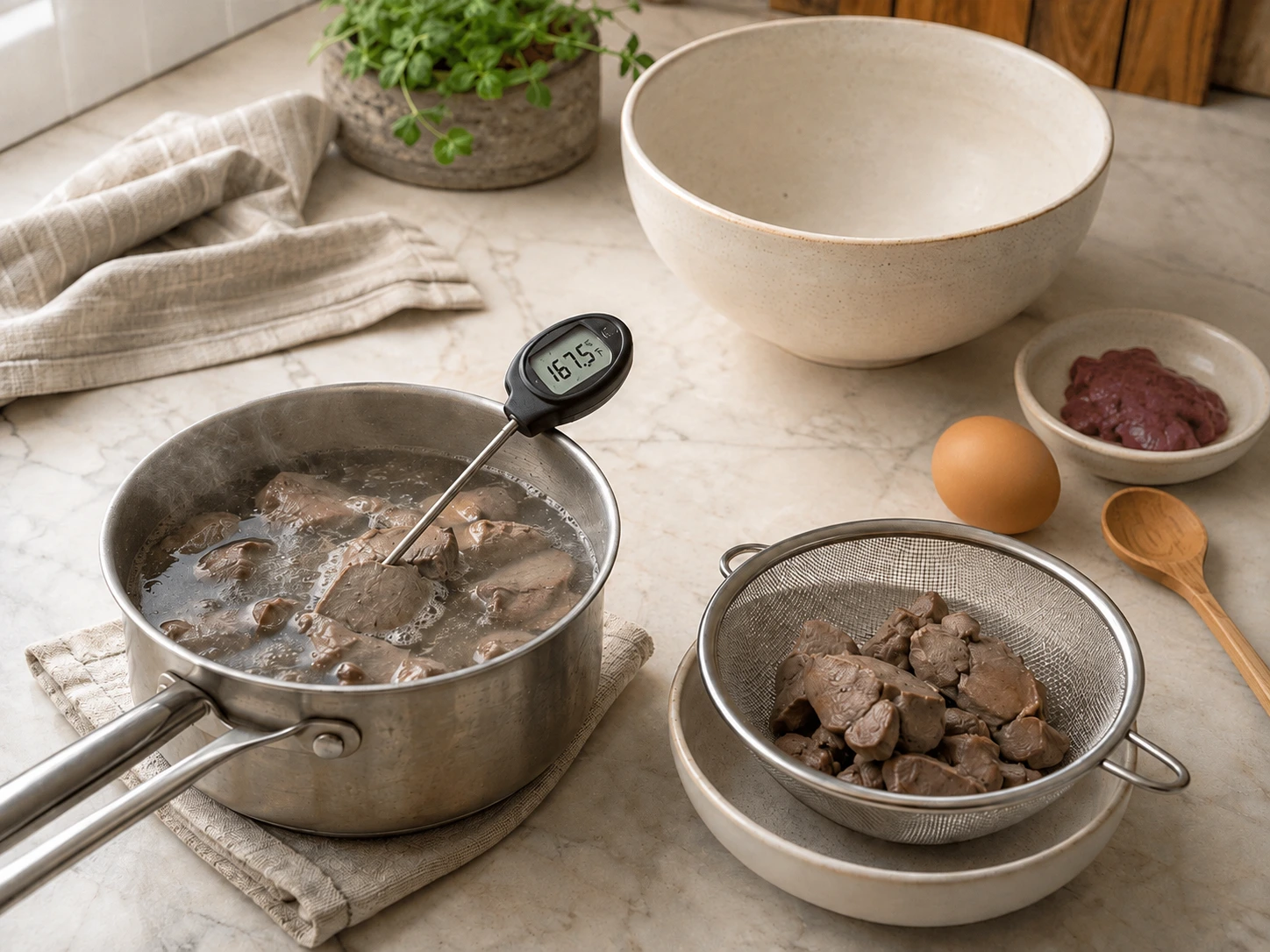 Chicken Liver and Egg Sheet Crisps for Cats step 2