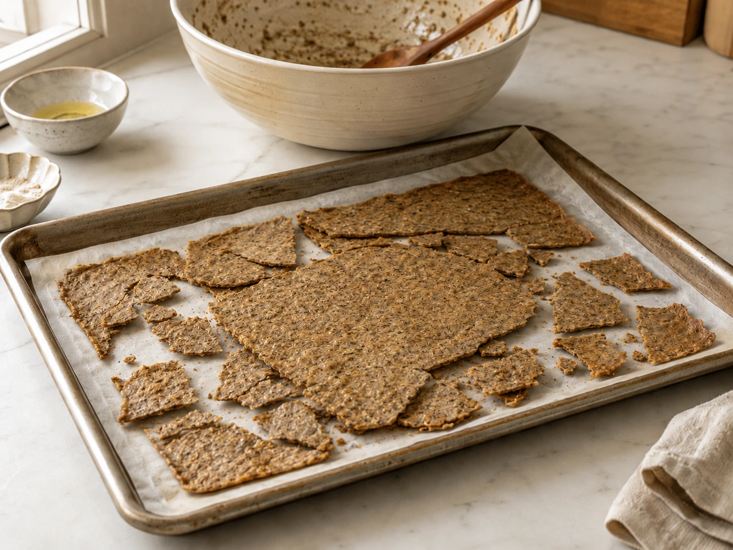 Chicken Liver and Egg Sheet Crisps for Cats step 5