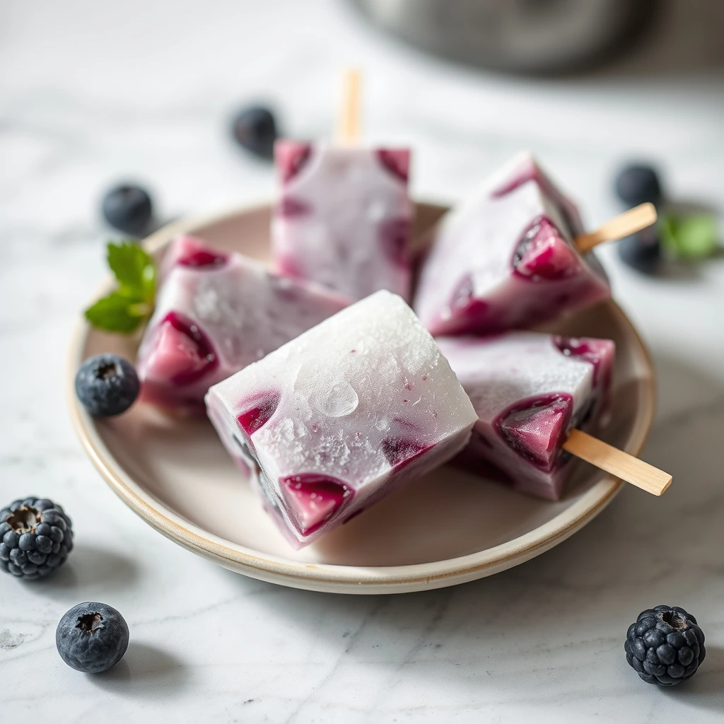 Chill Out Your Canine: Bone Broth and Blueberry Hydration Freezies step 2