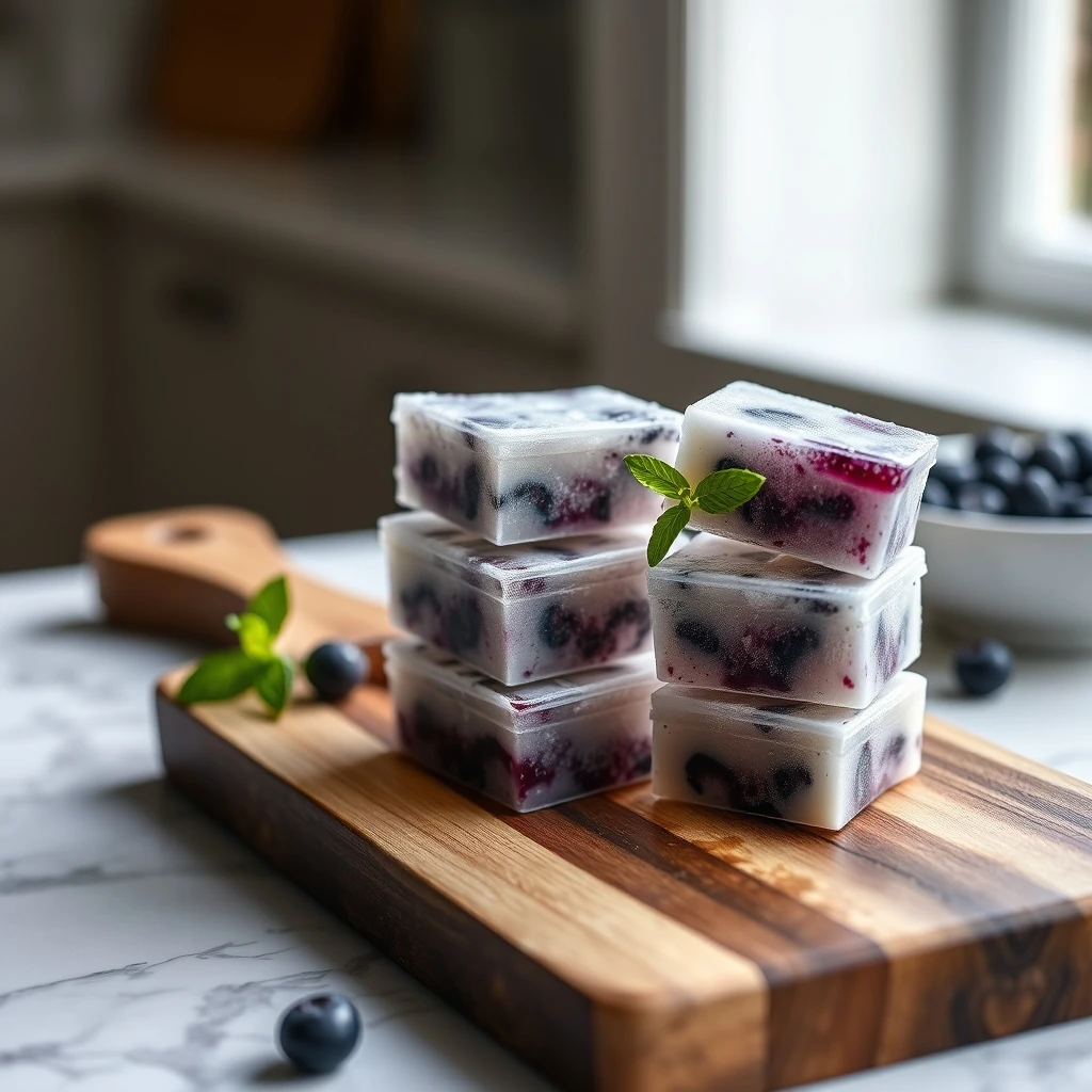 Chill Out Your Canine: Bone Broth and Blueberry Hydration Freezies step 5