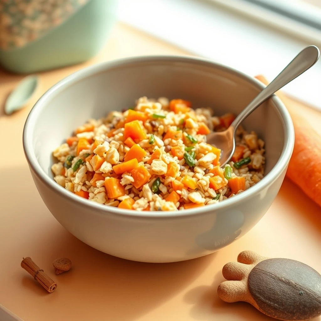 Colorful Millet Veggie Chop for Birds