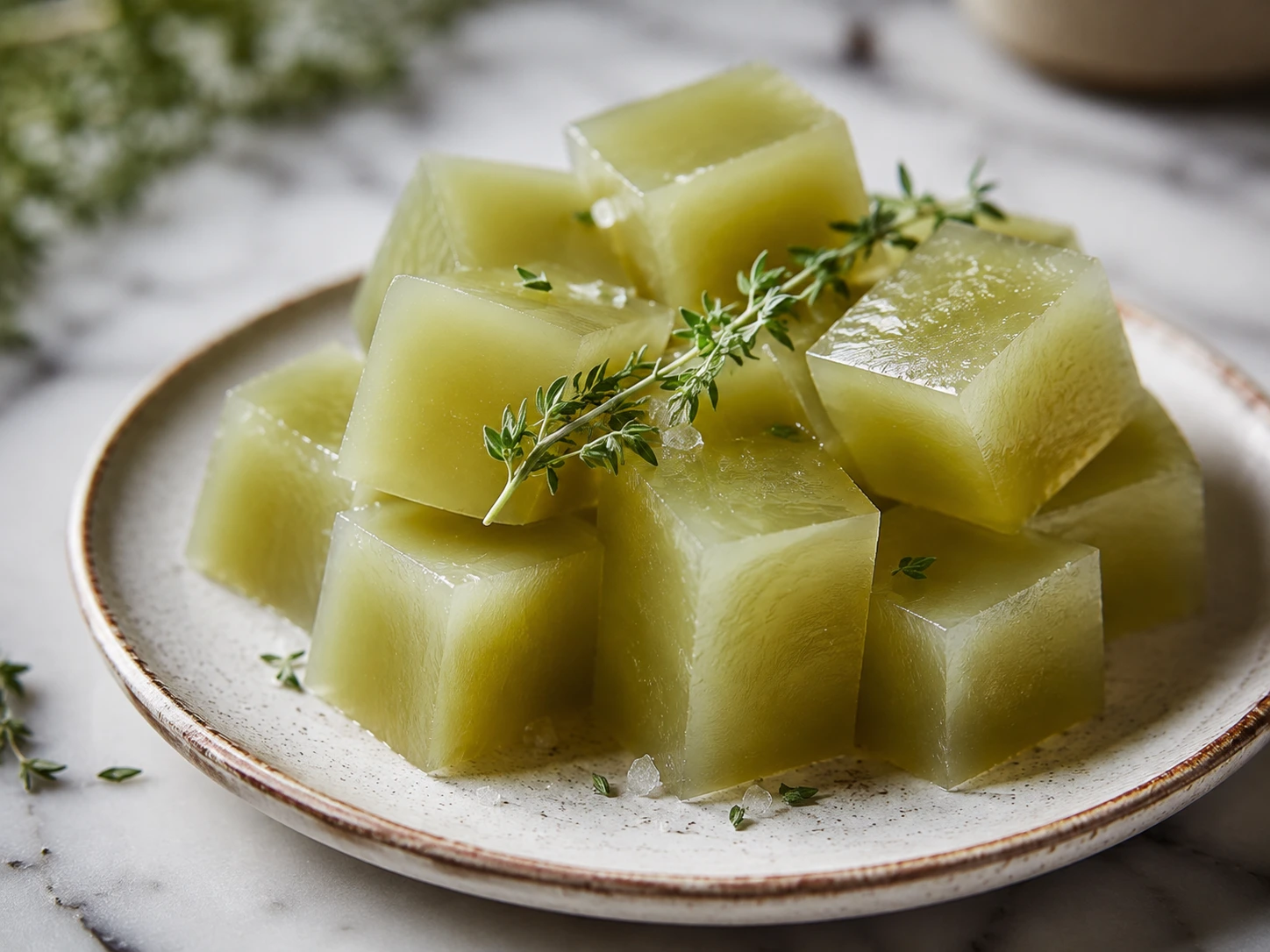 Cool & Crunchy: Frozen Green Bean Gelatin Cubes for Your Dog step 2