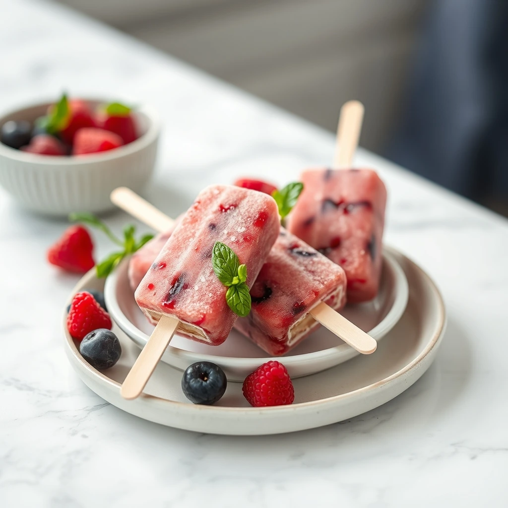 Cool Comfort: Frozen Berry and Basil Enrichment Pops for Your Small Herbivore step 2