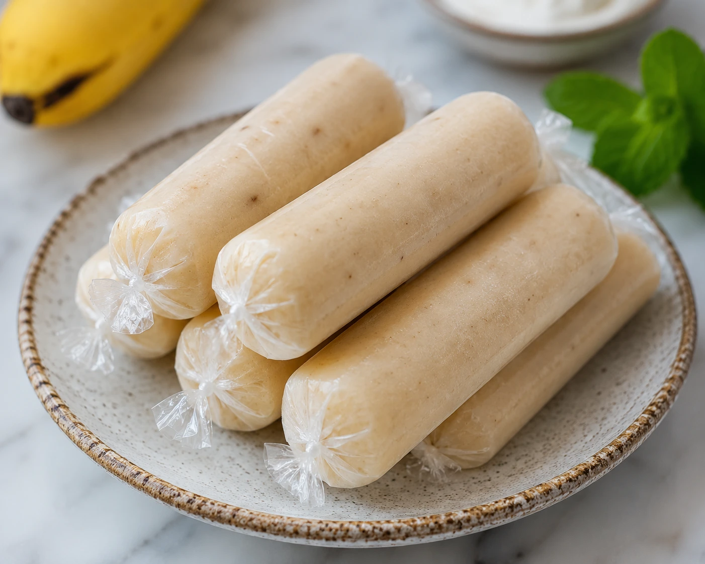 Cool Down Your Canine with 3-Ingredient Banana Yogurt Freezies step 2