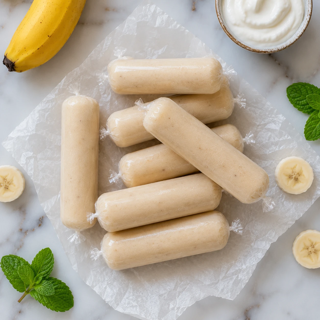 Cool Down Your Canine with 3-Ingredient Banana Yogurt Freezies step 3