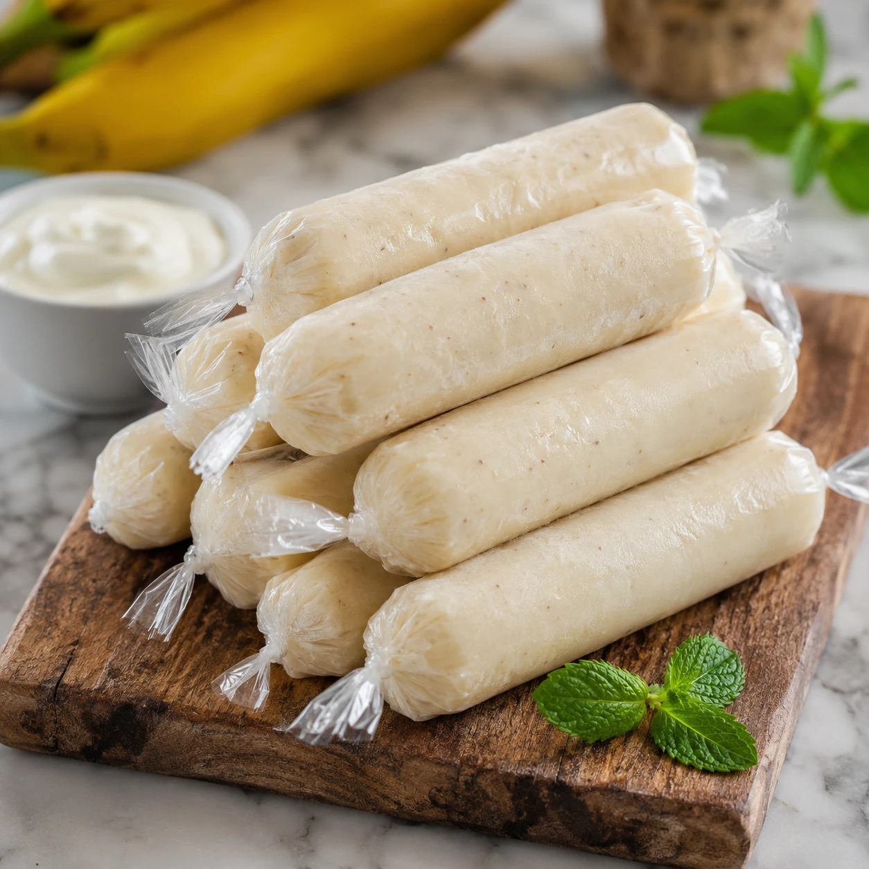 Cool Down Your Canine with 3-Ingredient Banana Yogurt Freezies step 5
