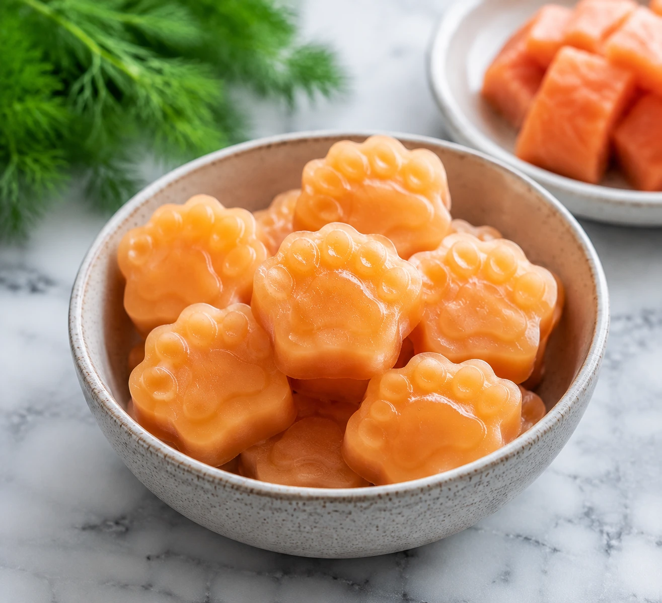 Cool Down Your Feline Friend with 3-Ingredient Salmon & Broth Cat Freezies step 4