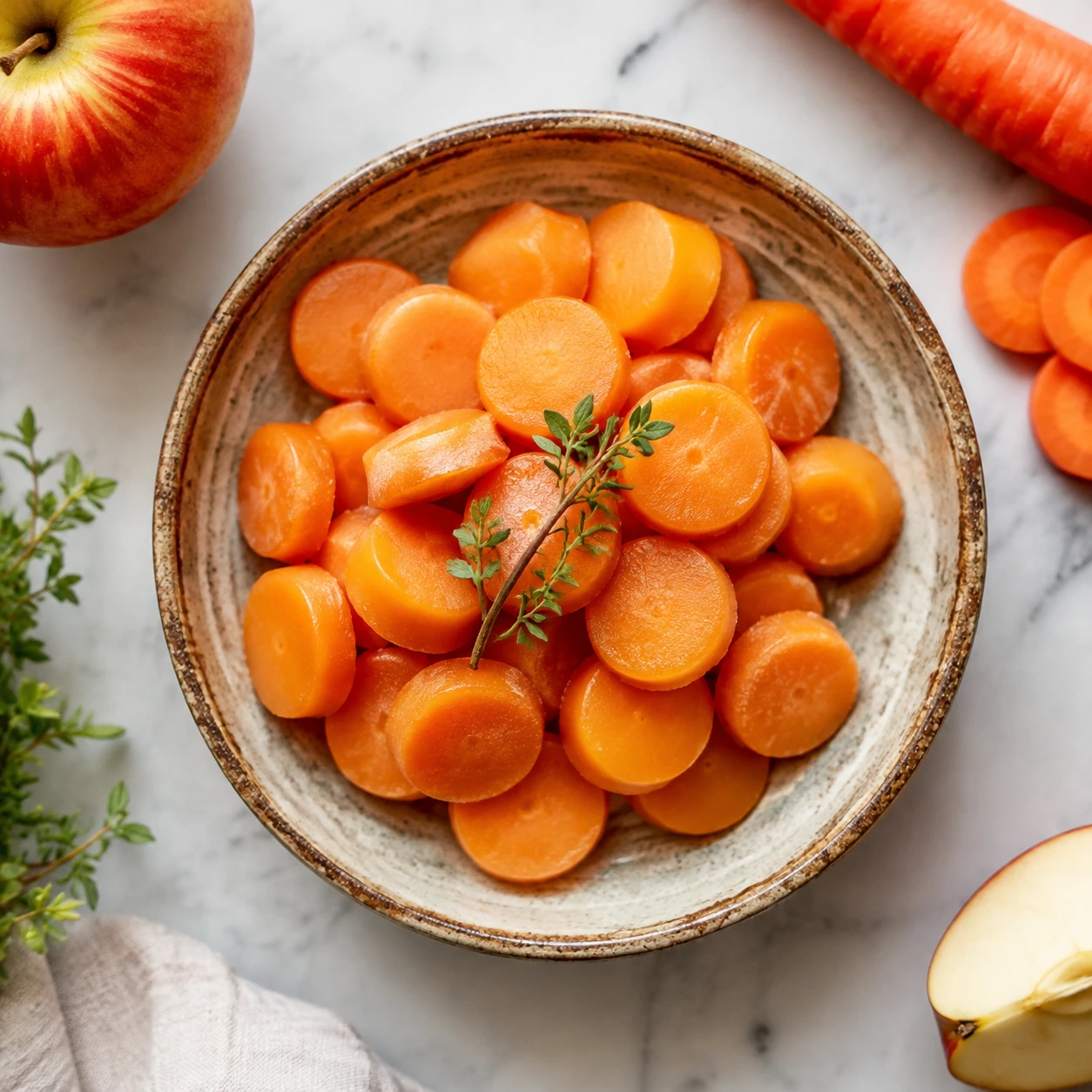 Cooling Apple & Carrot Puree Dots: A Refreshing Treat for Your Small Pet step 1
