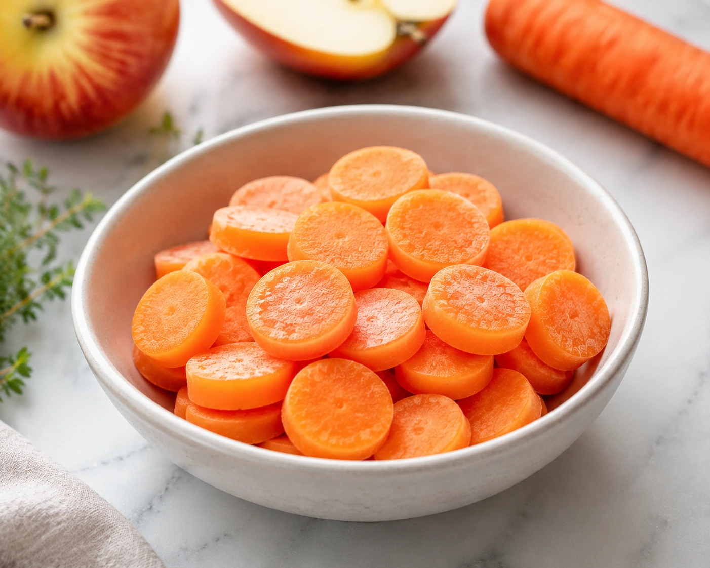Cooling Apple & Carrot Puree Dots: A Refreshing Treat for Your Small Pet step 4