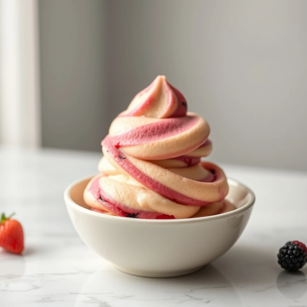 Cooling Berry & Sweet Potato Swirl Frozen Treats for Dogs and Small Pets step 4