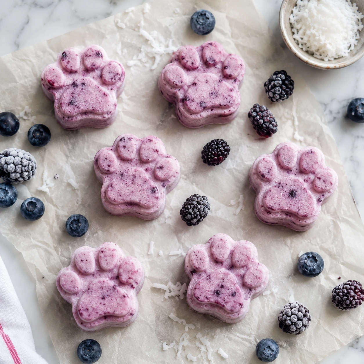 Cooling Coconut Berry Pupsicles: A 3-Ingredient Frozen Dog Treat step 3
