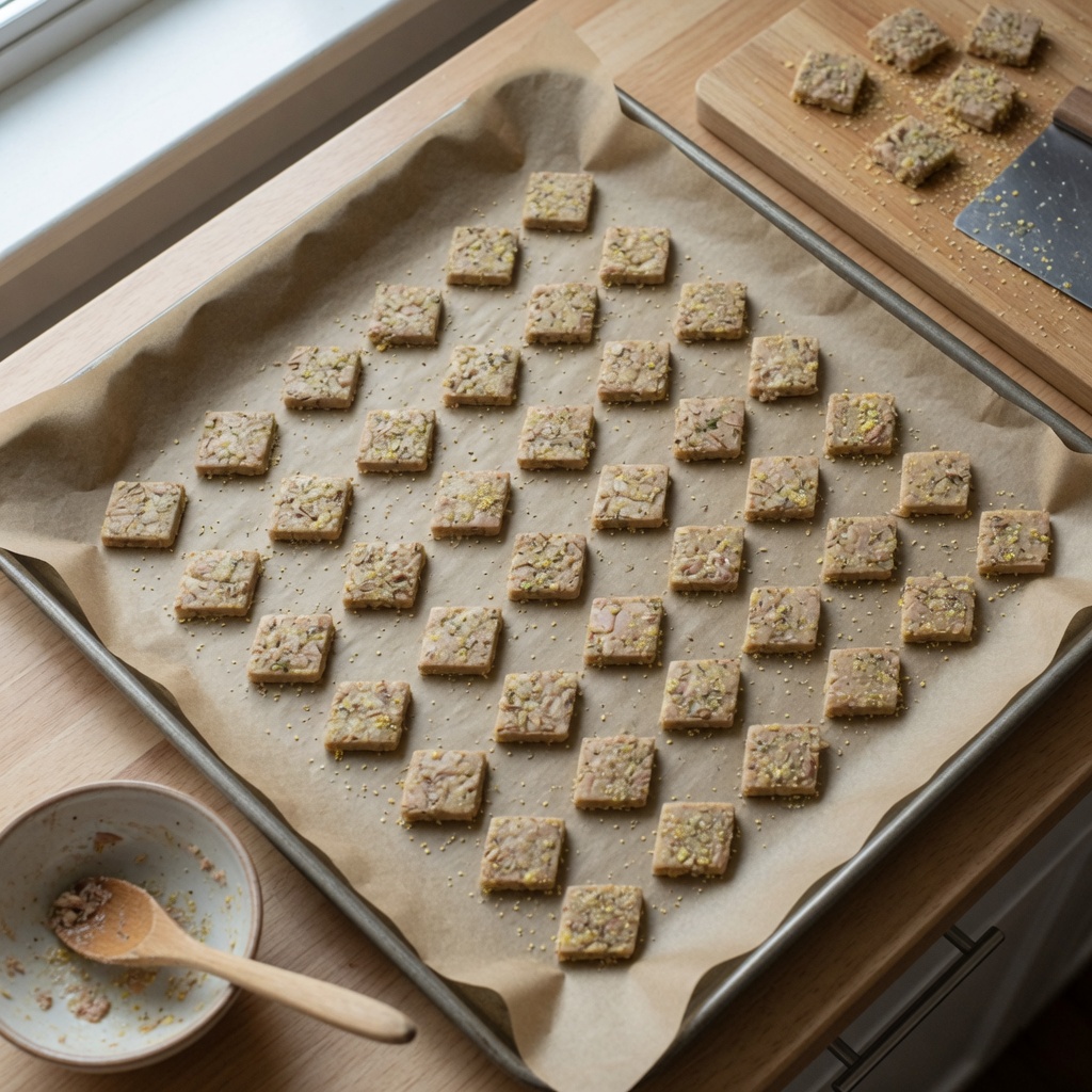 Cornmeal Tuna Cat Treats step 6