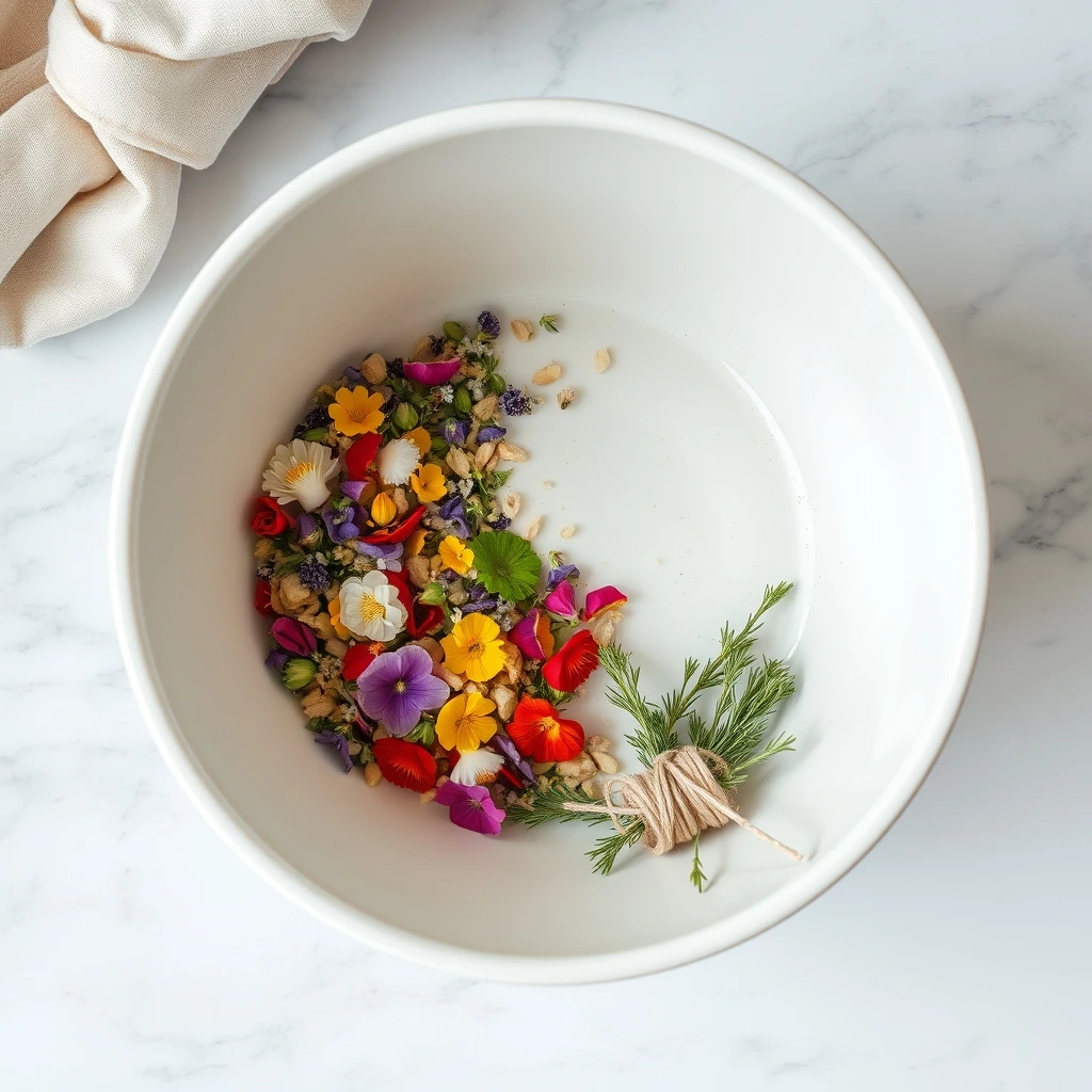 Craft a Botanical Forage Wreath for Your Small Pets step 3