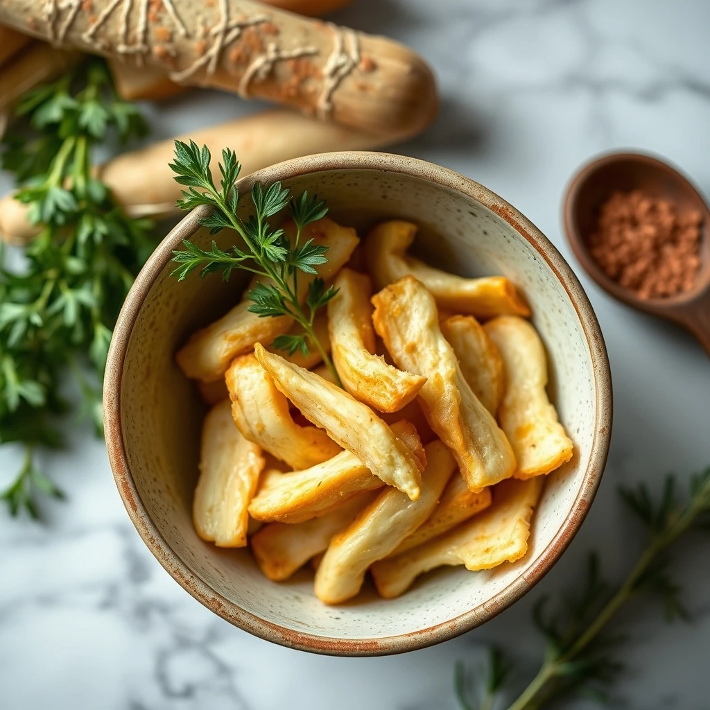 Crispy Baked Parsnip Strips for Dogs step 1