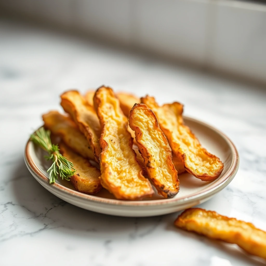 Crispy Baked Parsnip Strips for Dogs step 2