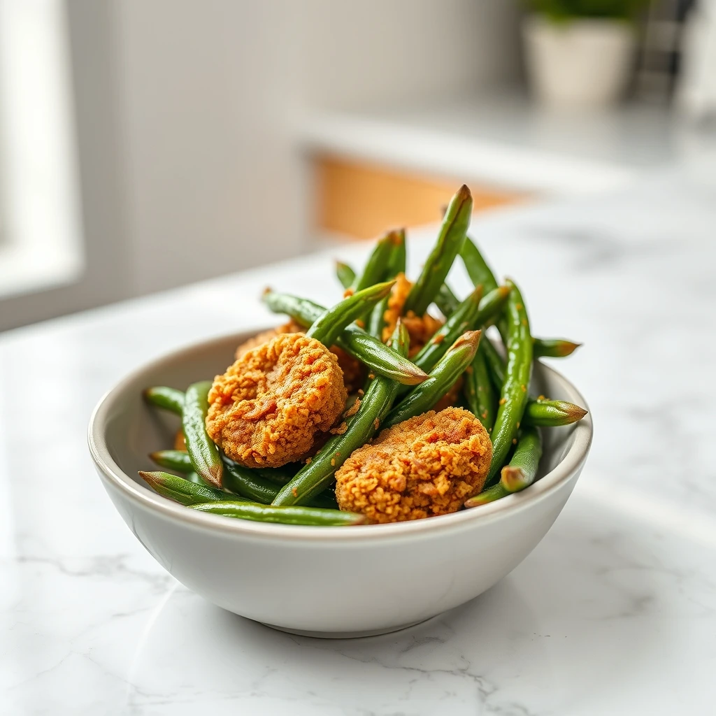 Crispy Green Bean Bites: A Single-Ingredient, Satisfyingly Crunchy Treat for Pets step 4