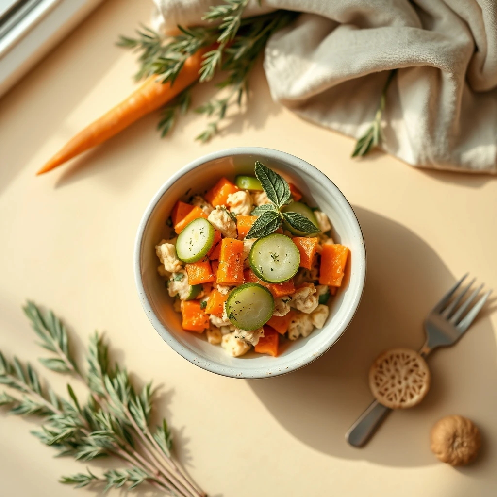 Cucumber & Carrot Snack for Small Pets